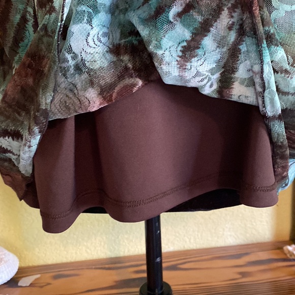 Vintage Sash Floral Lace Tank Top - Picture 3 of 8